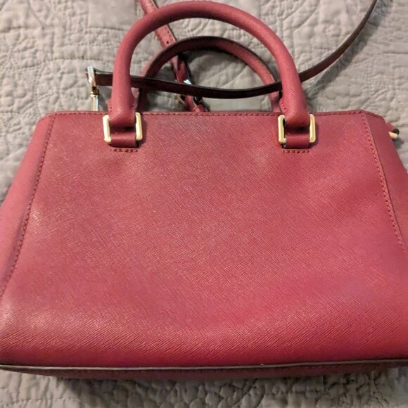 Michael Kors Red Handbag - Picture 5 of 6
